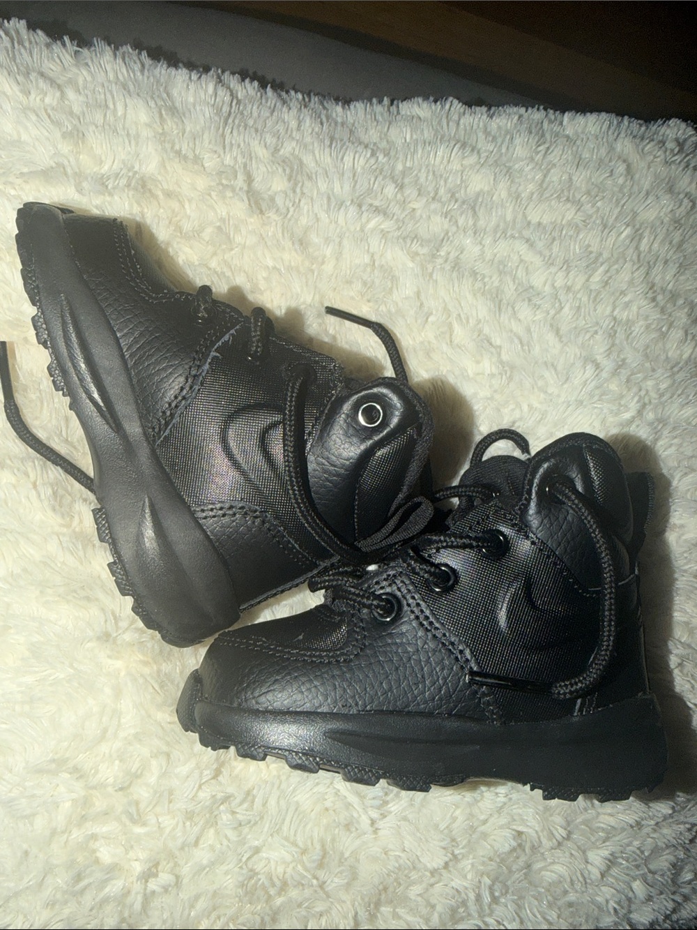 Nike Kids Black All-Weather Tactical Sneakers